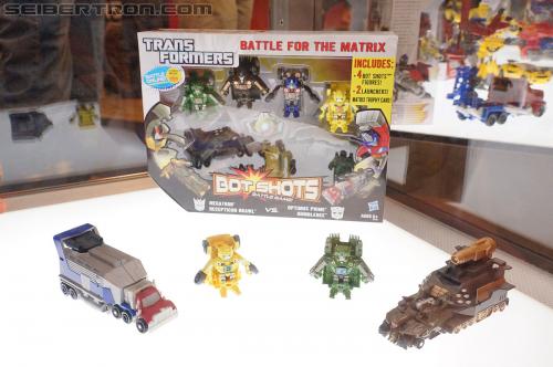 BotCon 2012: Transformers Bot Shots products display - Transformers Event: DSC06601