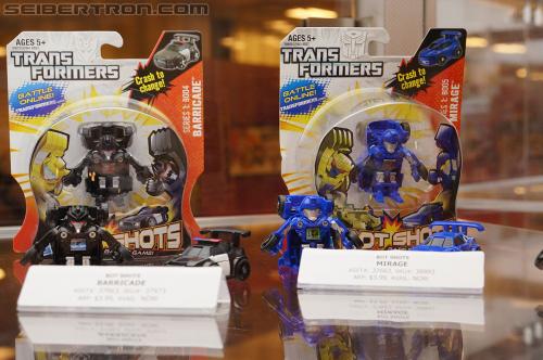 BotCon 2012: Transformers Bot Shots products display - Transformers Event: DSC07065