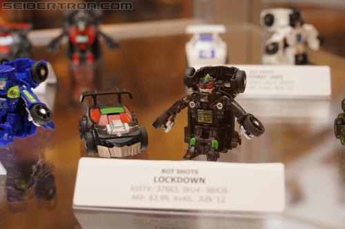 BotCon 2012: Transformers Bot Shots products display - Transformers Event: DSC07070