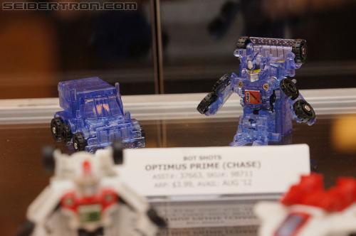 BotCon 2012: Transformers Bot Shots products display - Transformers Event: DSC07090