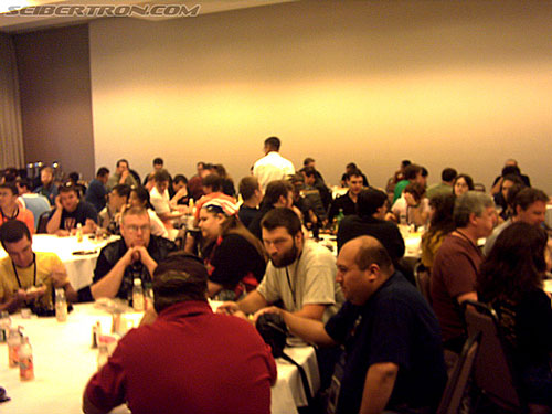 BotCon 2004: Fans and Miscellaneous Pics - Transformers Event: The BotCon 2004 Breakfast room