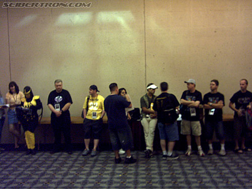 BotCon 2004: Fans and Miscellaneous Pics - Transformers Event: People inside the Pasadena center waiting for the BotCon to start