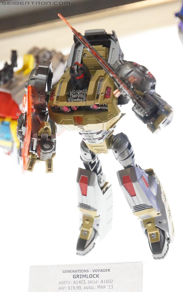 Transformers News: SDCC 2012 Coverage: Fall Of Cybertron Grimlock and Blaster Gallery Image