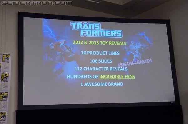 SDCC 2012: Panel - Hasbro: Transformers Brand - Transformers Event: DSC01750