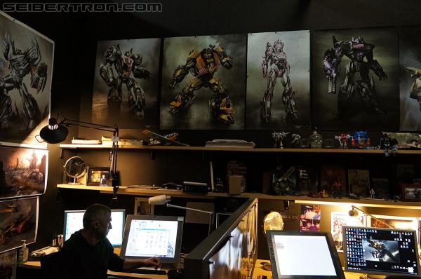 SDCC 2012 - High Moon Studios tour for Transformers fansites