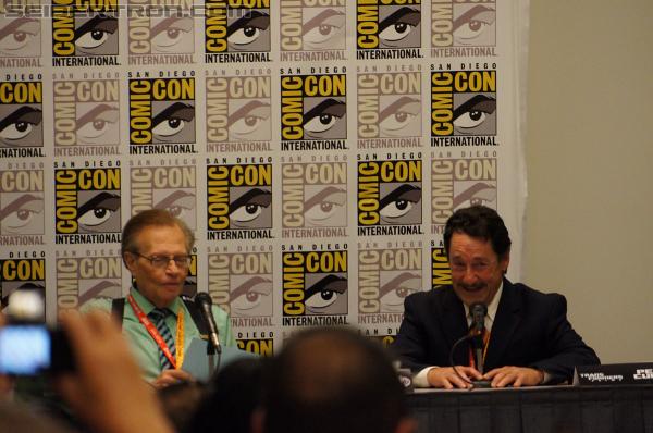 SDCC 2012: Panel - Larry King interviews Peter Cullen - Transformers Event: DSC02351