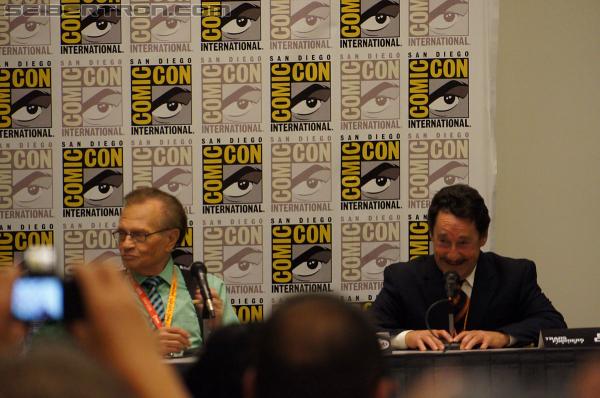 SDCC 2012: Panel - Larry King interviews Peter Cullen - Transformers Event: DSC02355