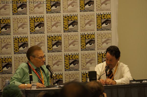 SDCC 2012: Panel - Larry King interviews Peter Cullen - Transformers Event: DSC02415