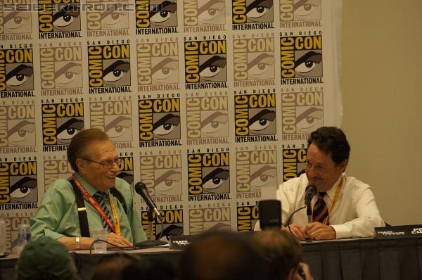 SDCC 2012 - Panel - Larry King interviews Peter Cullen