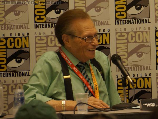SDCC 2012 - Panel - Larry King interviews Peter Cullen