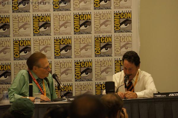 SDCC 2012 - Panel - Larry King interviews Peter Cullen