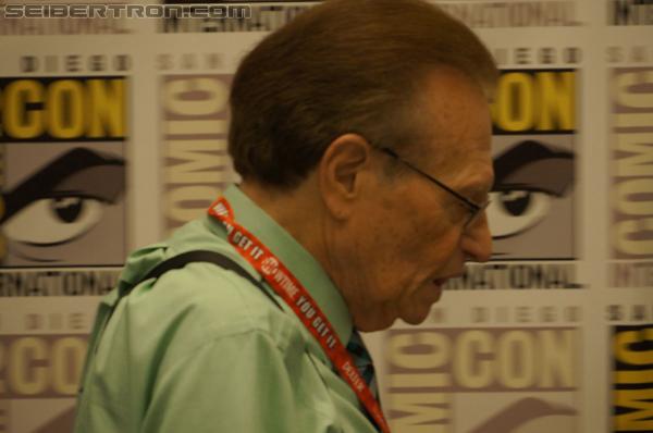 SDCC 2012 - Panel - Larry King interviews Peter Cullen