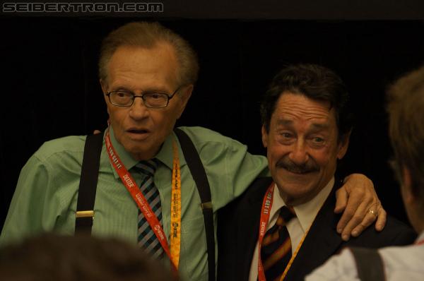 SDCC 2012: Panel - Larry King interviews Peter Cullen - Transformers Event: DSC02536