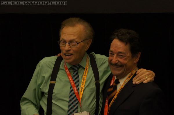SDCC 2012: Panel - Larry King interviews Peter Cullen - Transformers Event: DSC02623