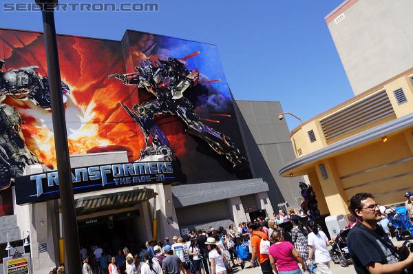 Universal Studios Hollywood - Transformers The Ride 3D: Transformers The Ride 3D - The Experience - Transformers Event: DSC04047