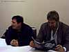 BotCon 2004: Voice Actors / Writers - Transformers Event: Paul Davids and Flint Dille at autograph table