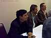 BotCon 2004: Voice Actors / Writers - Transformers Event: Paul Davids, Flint Dille and Bryce Malek at autograph table