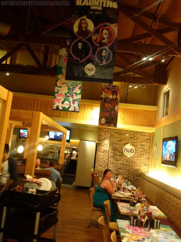 SDCC 2012: The Hub takes over San Diego Restaurant - Transformers Event: IMG 20120712 220005