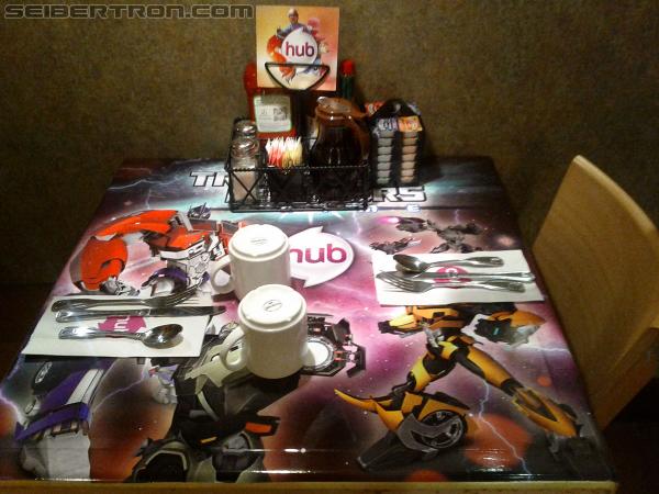 SDCC 2012: The Hub takes over San Diego Restaurant - Transformers Event: IMG 20120712 220058