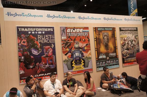 SDCC 2012 - Hasbro's Display Area
