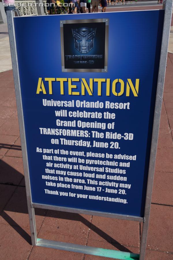Transformers News: Transformers: The Ride - 3D VIP Preview Night at Universal Orlando Resort Transformers: The Ride 3D - Grand Opening at Universal Orlando Resort