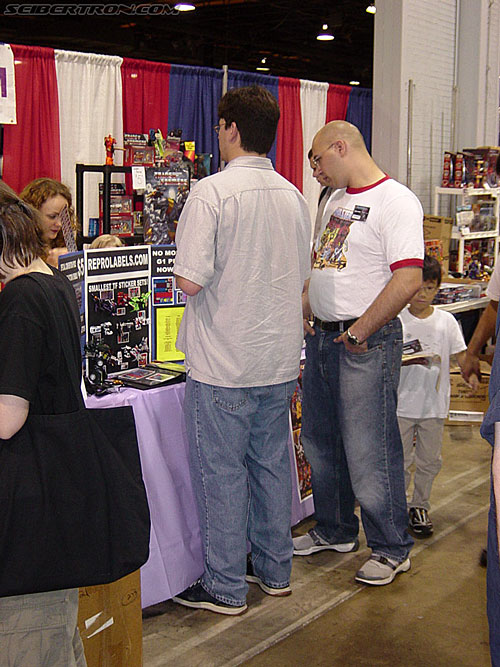 OTFCC 2004: Day 2: Saturday - Transformers Event: Seibertron's buddies Nick and Ben