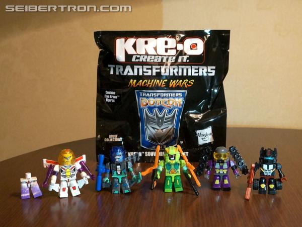BotCon 2013 Exclusives Mini-Gallery (includes all 14 figures and the Kre-o Machine Wars set)