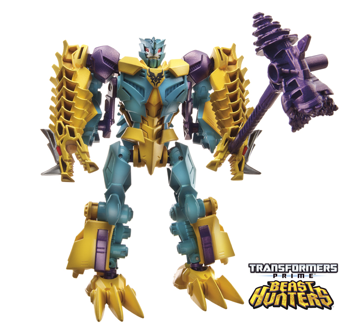 Transformers Prime Beast Hunters Deluxe Soundwave incomplete figure