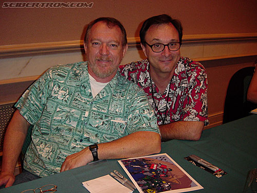 OTFCC 2004: Day 3: Sunday - Transformers Event: Michael McConnohie and Dan Gilvezan