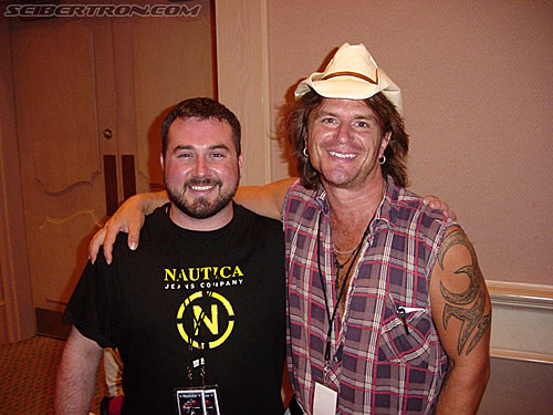 OTFCC 2004: Day 3: Sunday - Transformers Event: Seibertron and Scott McNeil (voice actor for Beast Wars Rattrap, Waspinator, Silverbolt & Dinobot and Energon Jetfire & Strongarm
