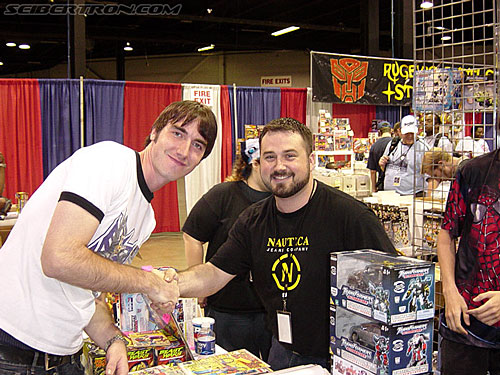 OTFCC 2004: Day 3: Sunday - Transformers Event: Dojatron from Champaign, IL, is the winner of the SEIBERTRON.com Alternators raffle