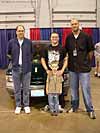 OTFCC 2004: Day 3: Sunday - Transformers Event: Jon and Karl Hartman with Mr. Optimus Prime and his son