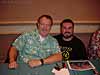 OTFCC 2004: Day 3: Sunday - Transformers Event: Michael McConnohie (voice actor for Cosmos, Tracks and RID Hot Shot) and Seibertron