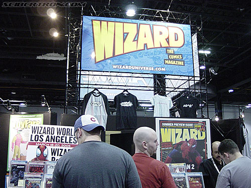 Wizard World 2004 - Transformers Event: Wizard World's booth