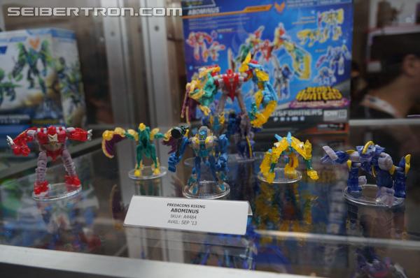 SDCC 2013: Hasbro Display: Transformers Prime Beast Hunters - Transformers Event: DSC02829