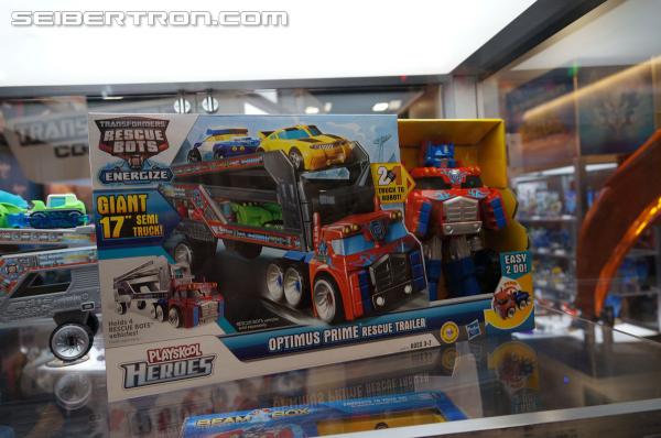 SDCC 2013 - Hasbro Display: Playskool's Transformers Rescue Bots