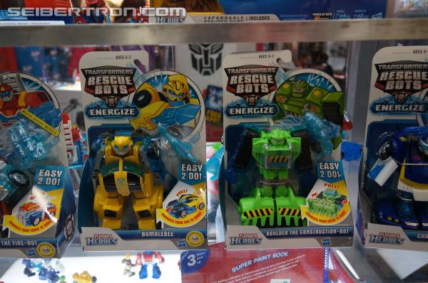 SDCC 2013 - Hasbro Display: Playskool's Transformers Rescue Bots