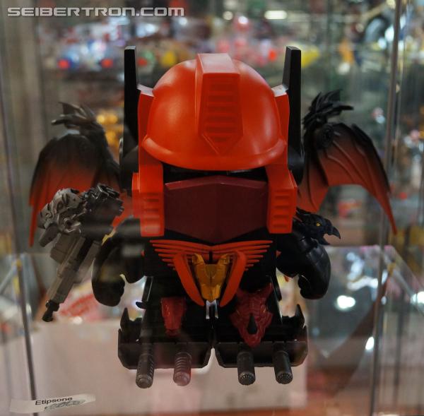 Transformers News: Toy Fair 2014 Coverage - Loyal Subjects Optimus Prime DIY 8 inch Art Gallery at Toy Tokyo in NYC