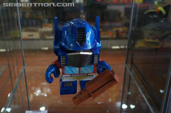 Toy Fair 2014: Loyal Subjects 8" Optimus Prime Art Display at Toy Tokyo - Transformers Event: Loyal Subjects Toy Tokyo 75