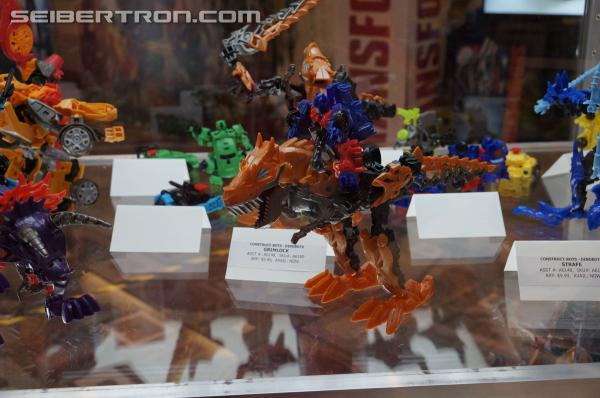 BotCon 2014 - Hasbro Display: Construct-Bots and Stomp & Chomp Grimlock