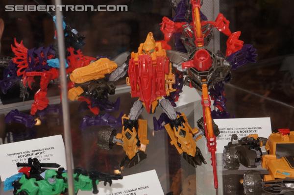 BotCon 2014 - Hasbro Display: Construct-Bots and Stomp & Chomp Grimlock