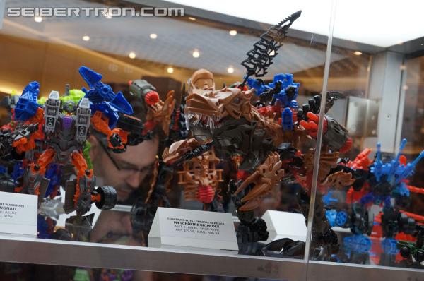 BotCon 2014 - Hasbro Display: Construct-Bots and Stomp & Chomp Grimlock