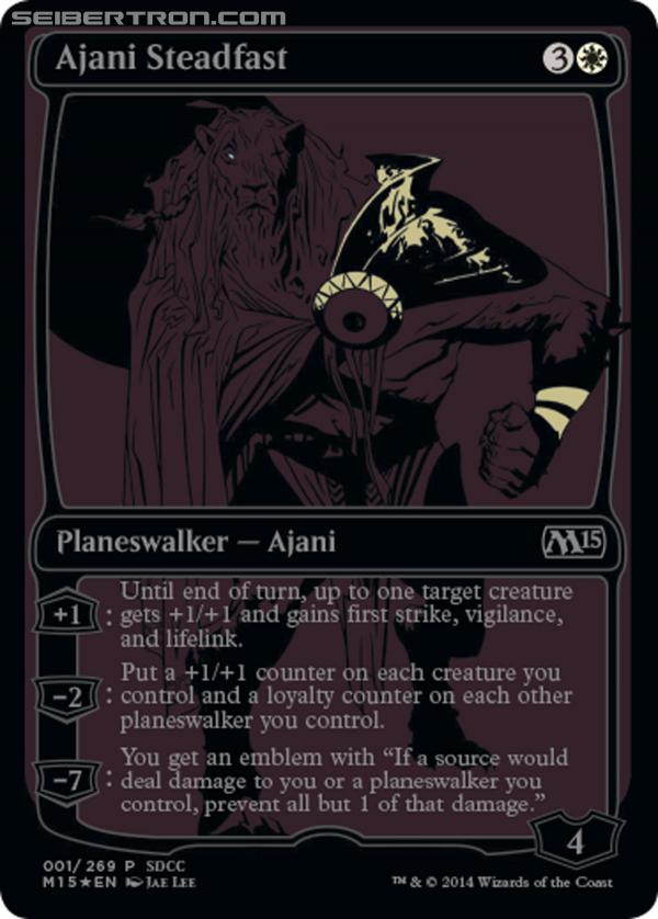 SDCC 2014: Hasbro's SDCC 2014 Exclusives - All Brands - Transformers Event: MTG Planeswalker 01