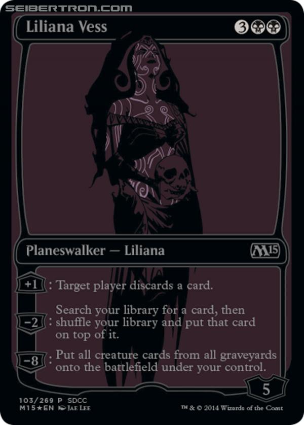SDCC 2014: Hasbro's SDCC 2014 Exclusives - All Brands - Transformers Event: MTG Planeswalker 03