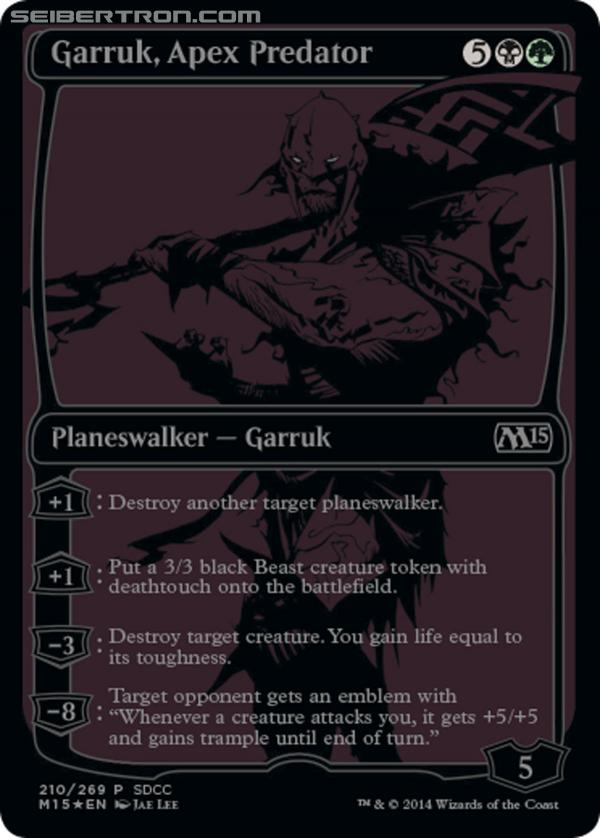 SDCC 2014: Hasbro's SDCC 2014 Exclusives - All Brands - Transformers Event: MTG Planeswalker 06