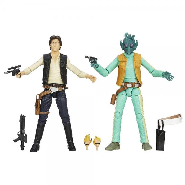 SDCC 2014: Toys''R''Us SDCC 2014 Comic-Con Lineup - Transformers Event: Star Wars Black Series Cantina Showdown Han Solo+Greedo