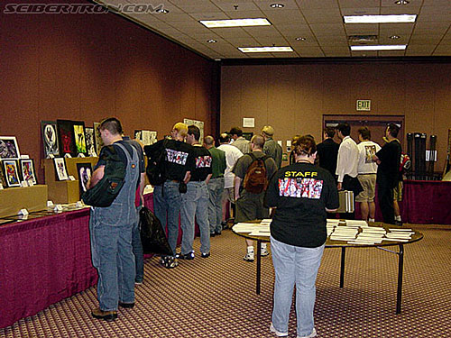 BotCon 2002: Art Room Pictures - Transformers Event: Botcon-2002-artroom001