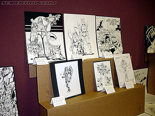 BotCon 2002: Art Room Pictures - Transformers Event: Botcon-2002-artroom007