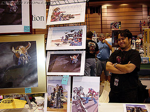 BotCon 2002: Art Room Pictures - Transformers Event: Botcon-2002-artroom011