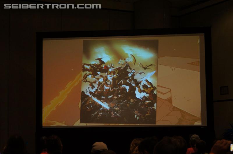 NYCC 2014: IDW Hasbro Panel - Transformers Event: DSC08880